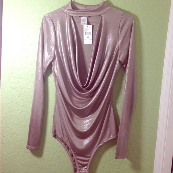 Fashion Nova Tops - ✨NWT✨Fashion Nova Kourtney Bodysuit - Chanel Nude